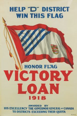 Artist Unknown Help D District Win This Flag 1918