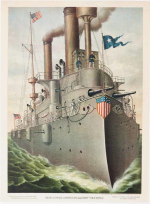 Artist Unkown Rear Admiral Dewey_s Flagship Olympia 1898
