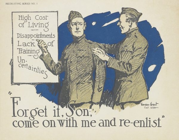 Grant, Gordon Forget It, Son Come with Me and Re-enlist