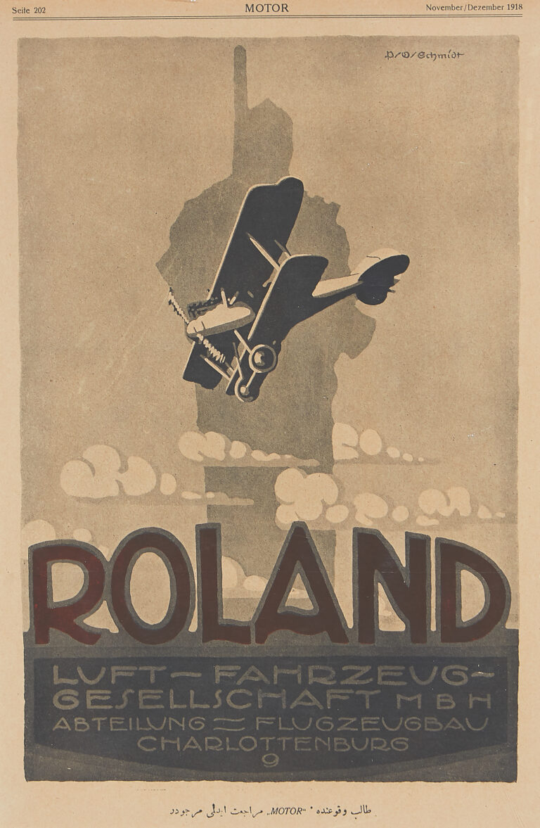 Schmidt: Roland 1918. – Meehan Military Posters