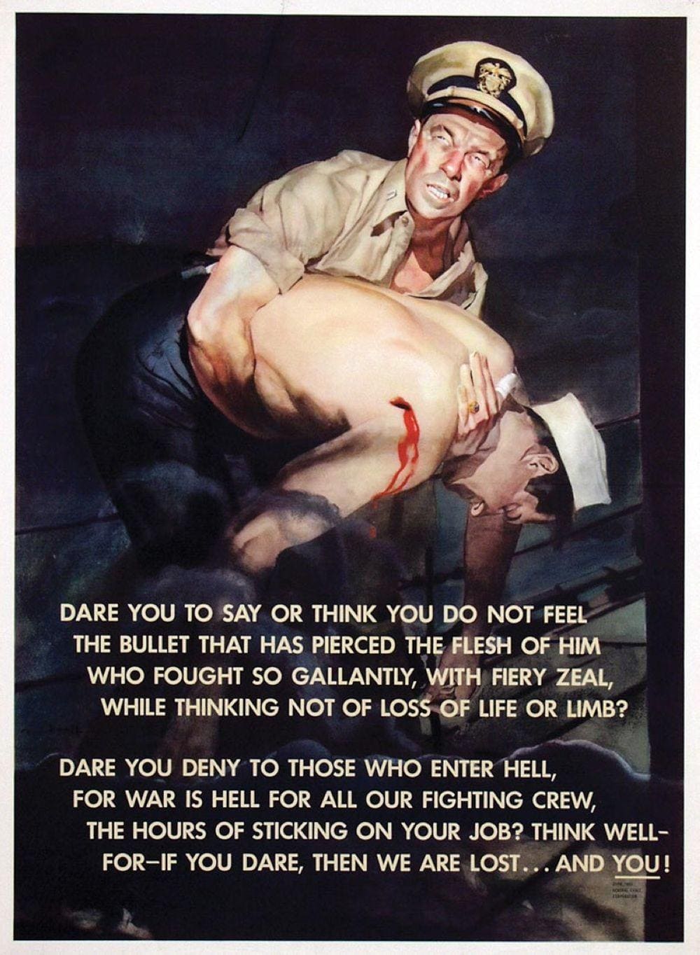 Beall: Dare You Say or Think You Do Not Feel the Bullet 1943.