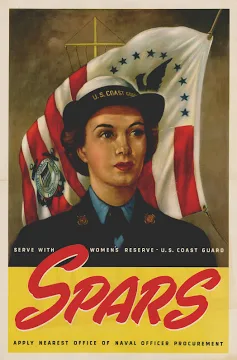 Bentley: Serve with Women's Reserve U.S. Coast Guard c. 1943.